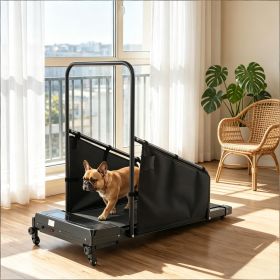 Dog Treadmill for Small to Medium Dogs with Remote Control LCD Display Adjustable Speeds Quiet Operation 2-in-1 Walking & Running Mode